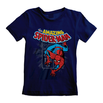 Dětské tričko Marvel|Spiderman: Amazing Spiderman (12-13 let) modrá bavlna