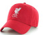 Čepice kšiltovka FC Liverpool: Znak (nastavitelná) červená