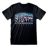Pánské tričko Marvel|Avengers Endgame: Line Up (XL) černé bavlna