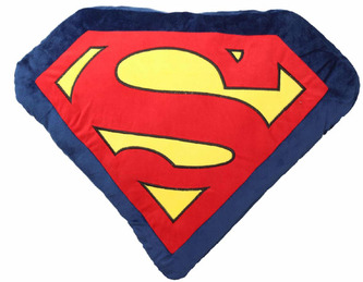 Polštář DC Comics|Superman: 3D Logo (47 x 47 cm)