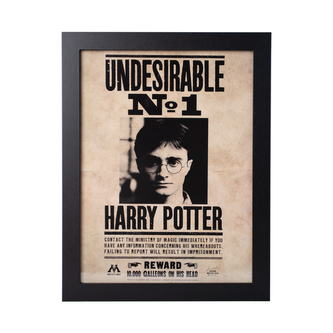 Plakát v rámu Harry Potter: Undesirable No 1 (30 x 40 cm)