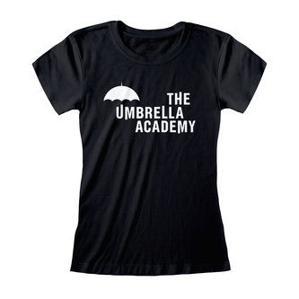 Dámské tričko The Umbrella Academy: Logo (S) černá bavlna