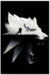 Plakát The Witcher|Zaklínač: Open World (61 x 91,5 cm)