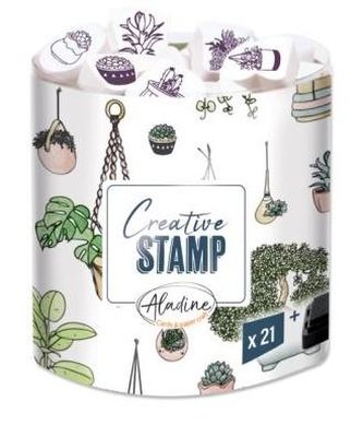 Aladine Razítka Cretive Stamps - Rostliny