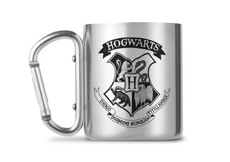Kovový hrnek s karabinou Harry Potter: Hogwarts (objem 240 ml)