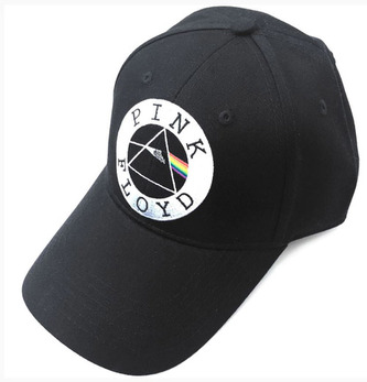 Kšiltovka Pink Floyd: Circle Logo černá bavlna (nastavitelná)