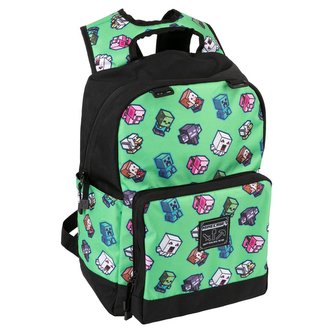 Školní batoh Minecraft: Mini Mobs Cluster (17,5 litrů|31 x 43 x 13 cm) polyester