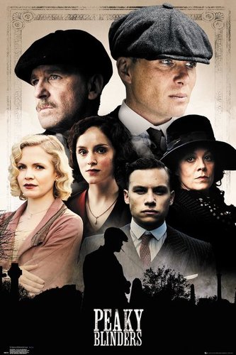 Plakát Peaky Blinders|Gangy z Birminghamu: Cast (61 x 91,5 cm)