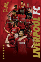 Plakát FC Liverpool: Players (61 x 91,5 cm)