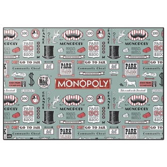 Podložka na stůl Monopoly: Game (49,5 cm x 34,5 cm)
