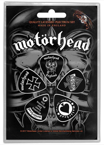 Kytarová trsátka Motörhead: England set 5 kusů