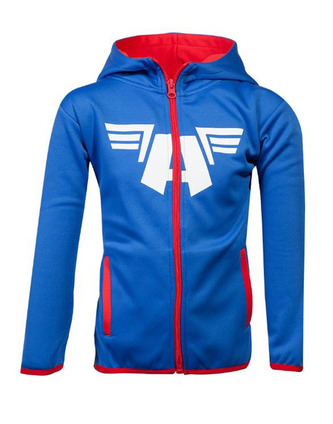 Dětská mikina Marvel s kapucí: Captain America (výška 146-152 cm)