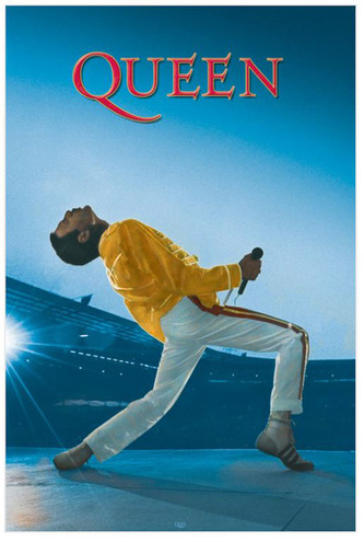 Plakát Queen: Live At Wembley (61 x 91,5 cm)