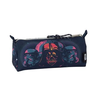 Penál na tužky Star Wars|Hvězdné Války: vzor 12001 (21 x 7 x 8 cm) modrý polyester