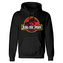Pánská mikina Jurassic Park|Jurský Park: Classic Logo (S) černá bavlna polyester