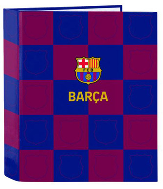 A4 kroužkový pořadač FC Barcelona: vzor 11929 sezóna 2020 (33 x 27 x 6 cm)