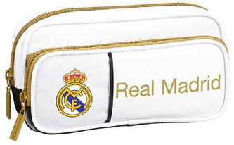 Penál na tužky FC Real Madrid: 11954 (objem 1,3 litrů|10,5 x 21 x 6 cm) polyester
