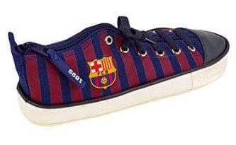 3D bota - penál na tužky FC Barcelona: vzor 11829 sezóna 2020 (24 x 8 x 8 cm) polyester
