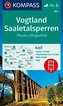 KOMPASS Wanderkarte Vogtland, Saaletalsperren, Plauen, Klingenthal 1:50 000