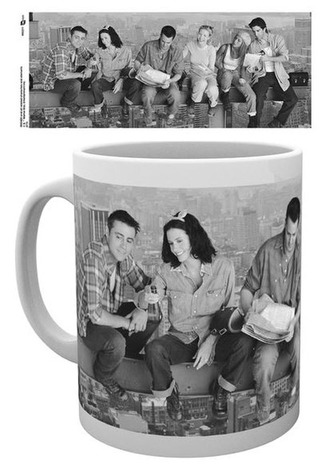 Keramický hrnek Friends|Přátelé: Grider (objem 300 ml) bílý