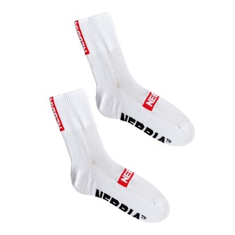 Ponožky 3/4 Socks Extra Mile White - NEBBIA - Velikost 35 - 38