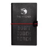 Poznámkový blok v koženkovém obalu The Witcher|Zaklínač: Don't Touch Roach (19,5 x 12 cm) papír polyuretan