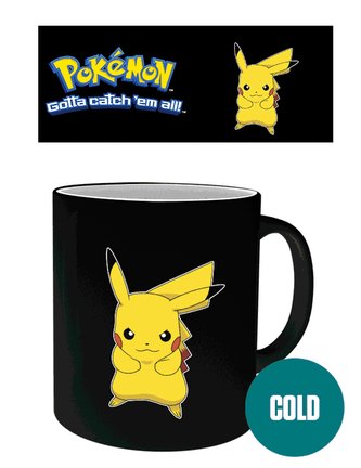 Pokémon Měnící keramický hrnek 320 ml - Pikachu