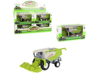 Kombajn, volná kola, kovový, 12 cm Kombajn, volná kola, kovový, 12 cm