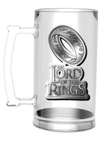 Sklenice korbel Lord Of The Rings/Pán prstenů: The One Ring (objem 500 ml)