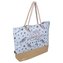 Taška na rameno Friends|Přátelé: Love Laughter (53 x 35 cm) modrý polyester
