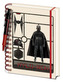 Poznámkový blok A5 s propiskou Star Wars IX|Hvězdné Války: Airfix Kylo (14,8 x 21 cm) kroužková vazba