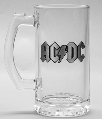 Sklenice korbel AC/DC: Logo (objem 500 ml) Sklenice korbel AC/DC: Logo (objem 500 ml)