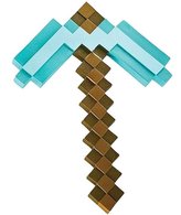 Plastová replika krumpáče Minecraft: Diamond Pickaxe (40 x 29 x 2 cm) plast