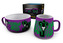 Keramický set DC Comics: The Joker (objem misky 858 ml|hrnku 385 ml)