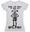 Dámské tričko Harry Potter: Dobby (L) šedé bavlna