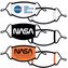 Ochranná rouška na ústa Nasa: set 3 kusů (20 x 12 cm) multicolor