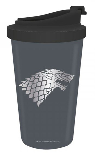 Nerezový cestovní hrnek Game Of Thrones|Hra o trůny: Winter Is Coming - Zima přichází (objem 300 ml)