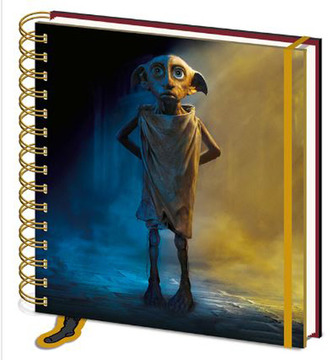 Čvercový square blok-zápisník Harry Potter: Dobby (15 x 16 cm)