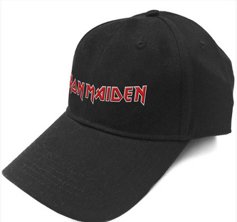 Kšiltovka Iron Maiden: Logo (nastavitelná) černá bavlna