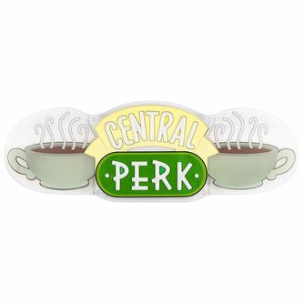Stolní - nástěnná dekorativní lampa Friends|Přátelé: Central Perk (13 x 37 x 2 cm)