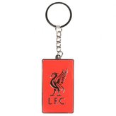 Kovová klíčenka FC Liverpool: Anfield Road - Liverbird (6 x 4 cm) kovový