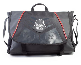 Taška na rameno Star Wars|Hvězdné Války: Darth Vader (objem 13,8 l|30 x 46 x 10 cm) polyester