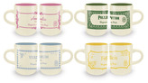 Espresso keramický mini hrnek Harry Potter: Potions Collection set 4 kusů (obsah 125 ml)
