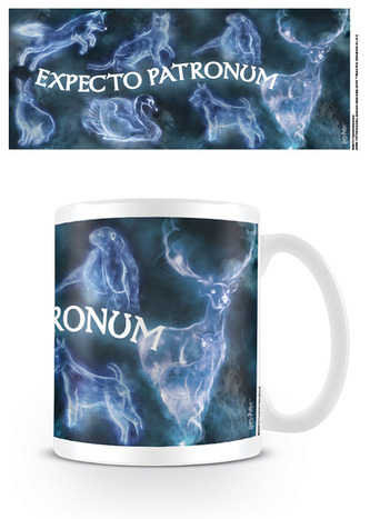 Keramický hrnek Harry Potter: Patronus (315 ml) bílý