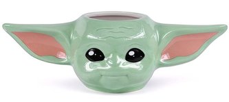 Keramický 3D hrnek Star Wars|Hvězdné Války TV Seriál The Mandalorian: The Child (objem 400 ml)