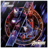 Kalendář Marvel 2021 s plakátem: Avengers Endgame (30 x 30|60 cm)
