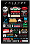 Plakát Friends|Přátelé: Infographic (61 x 91,5 cm)