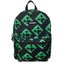 Batoh Minecraft: Creeper (objem 9 litrů|26 x 36 x 10 cm) zelený polyester