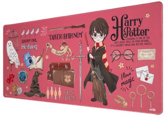 Herní podložka na stůl Harry Potter: Koláž (80 x 35 cm) Herní podložka na stůl Harry Potter: Koláž (80 x 35 cm)