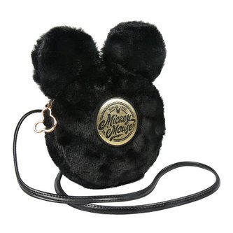 Dámská kabelka na rameno Disney: Mickey Mouse (18 x 18 x 4 cm) černý polyester